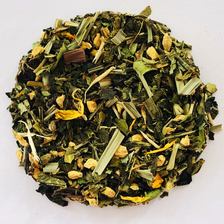 Grüner Tee/Kräutermischung «Fühl dich schlank», 50g